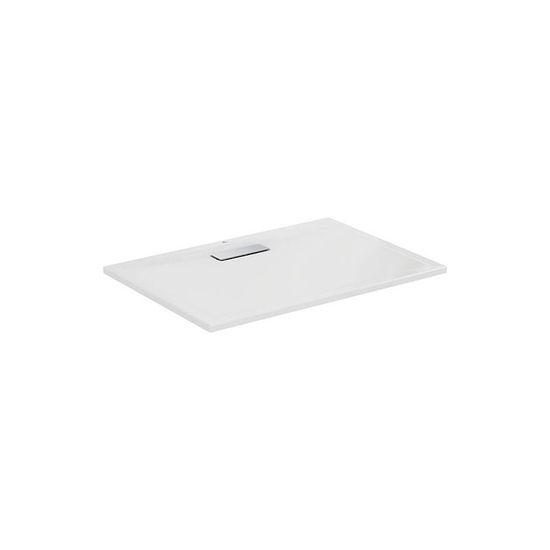 Receveur de douche Ultra Flat rectangulaire 1000x25x700 mm acrylique, blanc