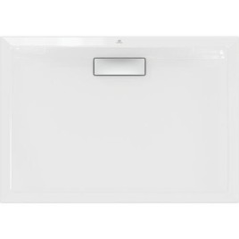 Receveur de douche Ultra Flat rectangulaire 1000x25x700 mm acrylique, blanc