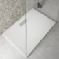 Receveur de douche Ultra Flat rectangulaire 1000x25x700 mm acrylique, blanc