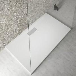 Receveur de douche Ultra Flat rectangulaire, 1200x25x700mm, blanc