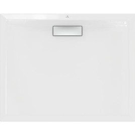 Receveur de douche Ultra Flat rectangulaire 1000x25x800 mm acrylique blanc