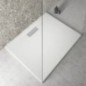 Receveur de douche Ultra Flat rectangulaire 1000x25x800 mm acrylique blanc