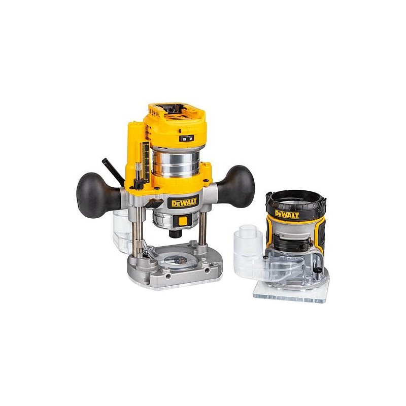 Fraiseuse combinée sans fil DeWALT 18V DCW604NT-XJ sans batteries ni chargeur