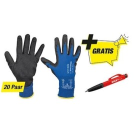 Paquet de gants de montage taille L avec marqueur de perçage gratuit