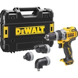 Perceuse-visseuse sans fil DeWALT 12V DCD703L2T-QW avec 2x 3,0 Ah batteries et chargeur