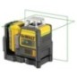 Laser en croix DeWALT 12V DCE0811D1G-QW 2x 360°, vert avec 1x 2,0 Ah batterie et chargeur