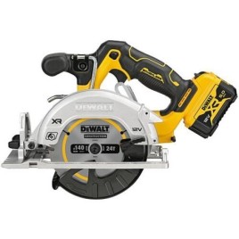 Scie circulaire sans fil DeWALT 12V DCS512P2-QW avec 2x 5,0 Ah batteries et chargeur