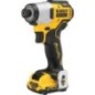 Visseuse à percussion sans fil DeWALT 12V DCF801D2T-QW avec 2x 2,0 Ah batteries et chargeur