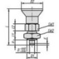 Boulon d’arret version courte forme B, M16x1,5