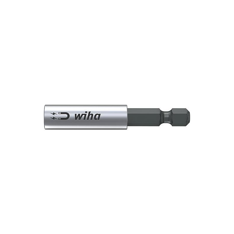 Porte-embout Wiha® 1/4", L 60 mm, avec aimant extra-puissant