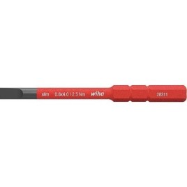 VDE-slimBit Wiha® fente 4,0 x 0,8 mm