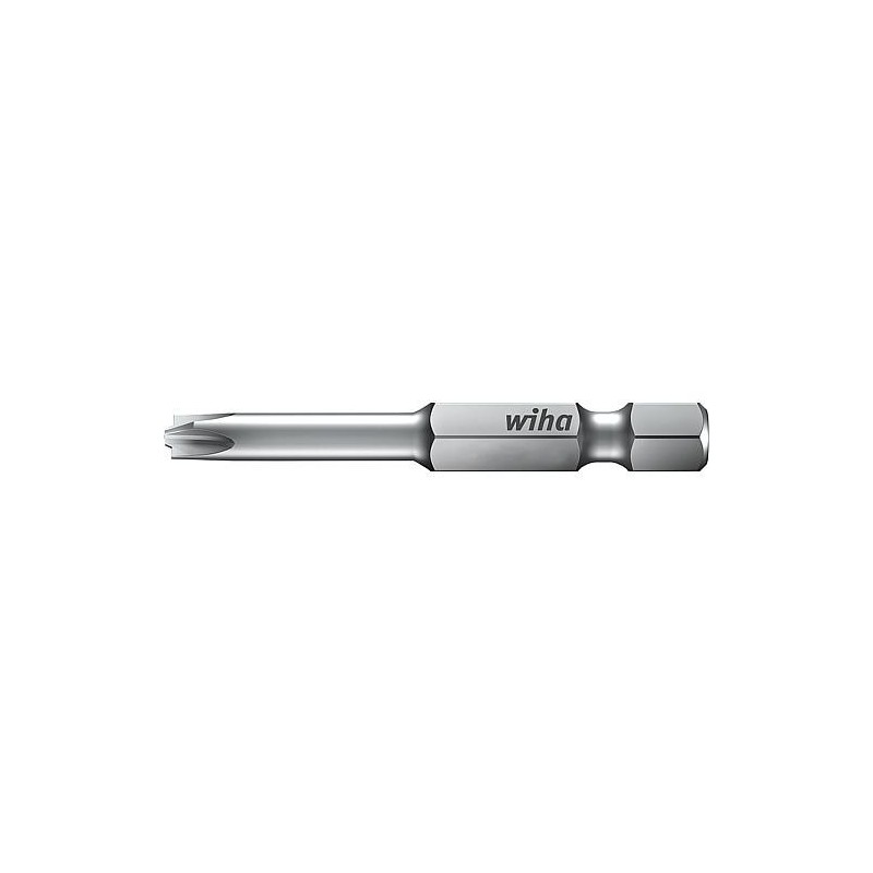 Embout Wiha® 1/4" Phillips Plus/Moins, SL/PH1 x 50 mm