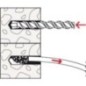 Chevilles à tige longue Fischer DuoXpand acier inoxydable A4 hexagonales 10x80 FUS UE :  50