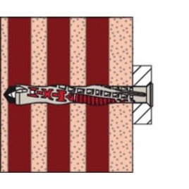 Chevilles à tige longue Fischer DuoXpand tête fraisée 10x80 UE :  50