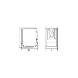 Support collecteur Fischer métal SHA M 70 UE : 10