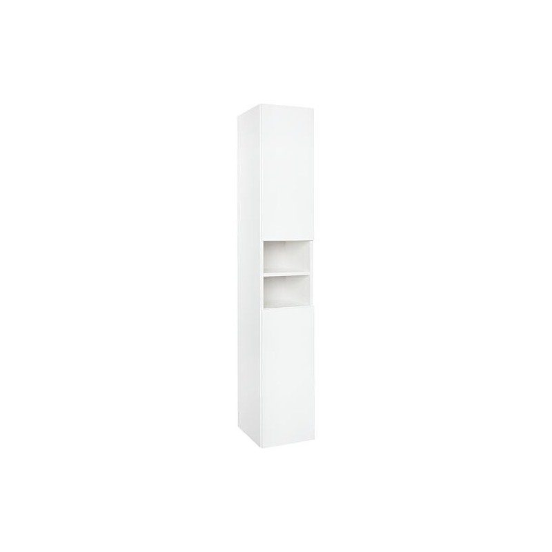 Armoire haute Pisa, blanc brillant, réversible 300 x 1850 x 340 mm