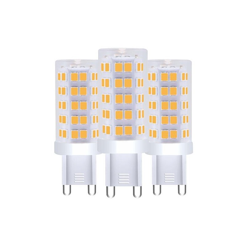 Ampoules LED - G9 4.5W 550lm 2700K clair paquet de 3