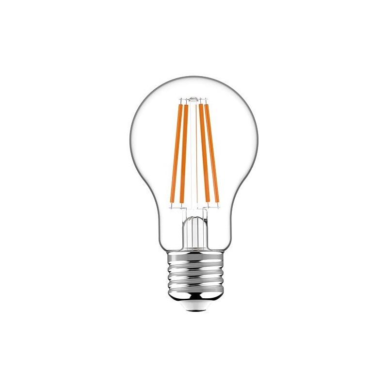 Ampoule LED à filament forme d´ampoule à incandescence A60 E27 7W 806lm 2700K claire 330°