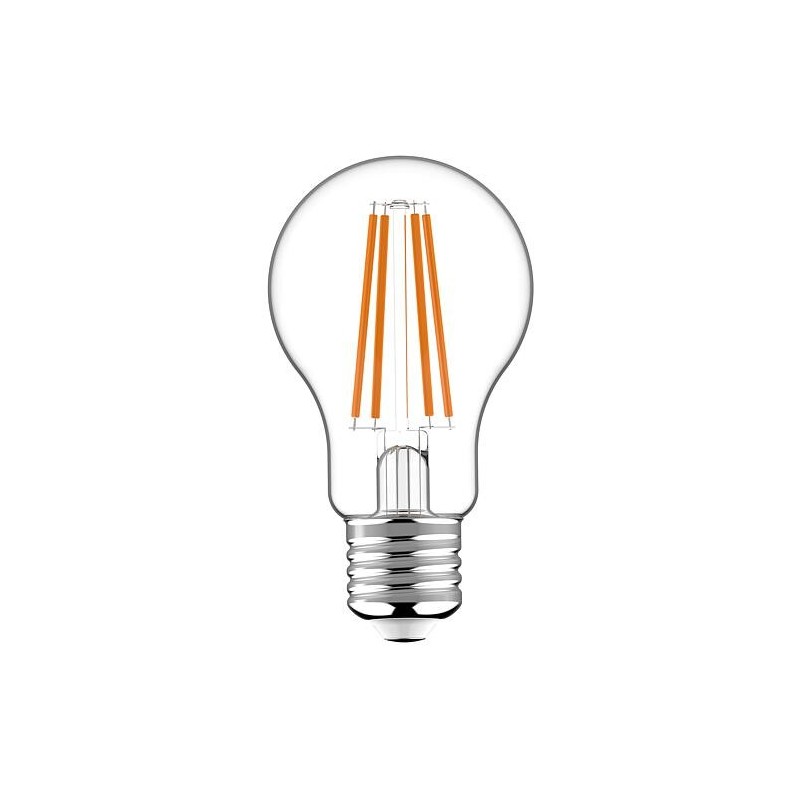 Ampoule LED à filament forme d´ampoule à incandescence A60 E27 7W 806lm 2700K clair 330°