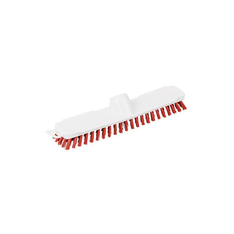 Brosse de nettoyage sol, 28 cm, PBT, 0.50, rouge