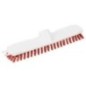 Brosse de nettoyage sol, 28 cm, PBT, 0.50, rouge