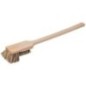 Brosse à manche, bois, longue, grande