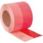 Bande adhésive pour plinthes, autocollante, rouge (L x l) 10m x 10cm