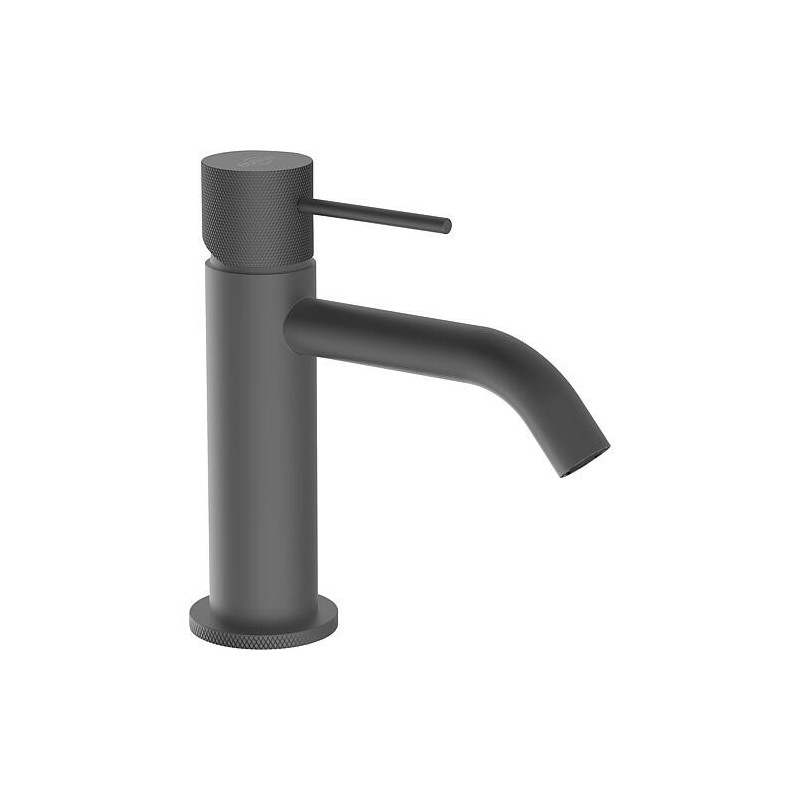 Mitigeur de lavabo Comallo avec robinet à cliquet Graphite