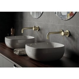 Mitigeur mural lavabo Comallo graphite