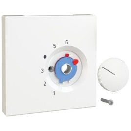 Set de couvercles pour thermostat d’ambiance, blanc trafic brillant, JZ-001.320/BJ