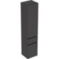 Armoire haute Geberit Renova Plan 2 portes, 1 tiroir, 390x1800x360 mm mat