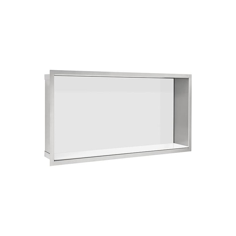 Niche murale lxhxp: 624x324x100 mm paroi arrière miroir blanc