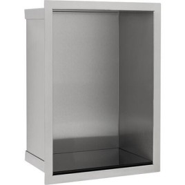 Niche murale lxhxp: 234x324x150 mm paroi arrière inox