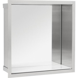 Niche murale lxhxp: 324x324x100 mm paroi arrière miroir