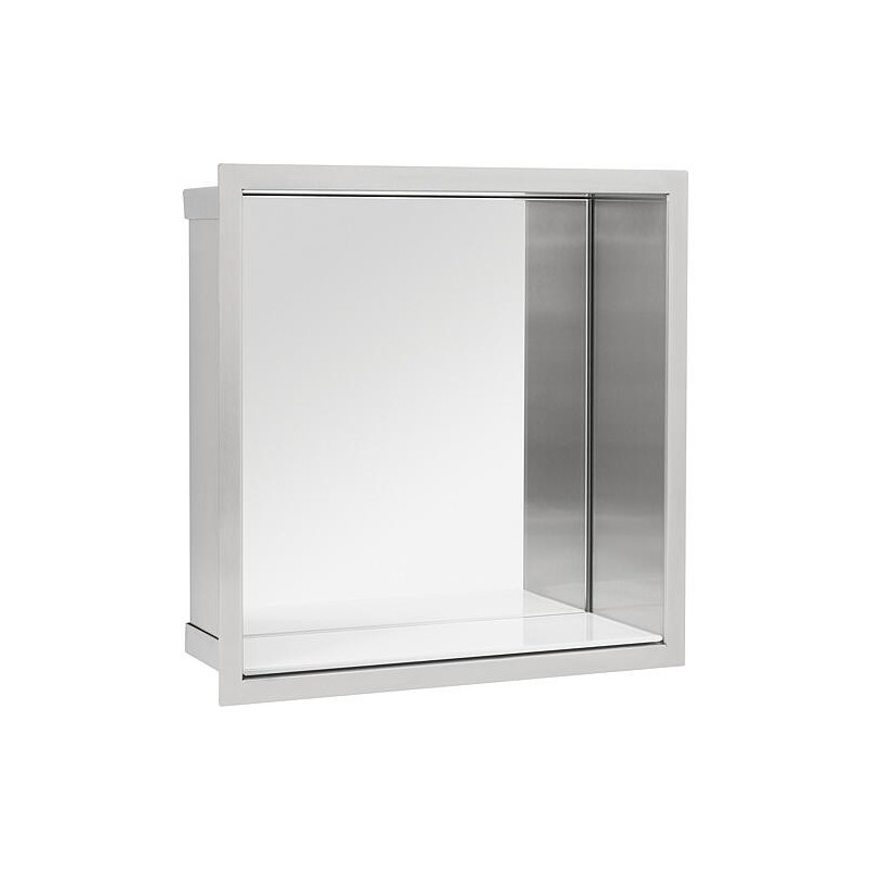 Niche murale lxhxp: 324x324x100 mm paroi arrière miroir