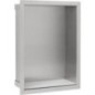 Niche murale lxhxp: 234x324x100 mm paroi arrière inox