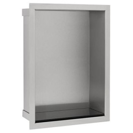 Niche murale lxhxp: 234x324x100 mm paroi arrière inox