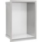 Niche murale lxhxp: 234x324x150 mm paroi arrière miroir blanc