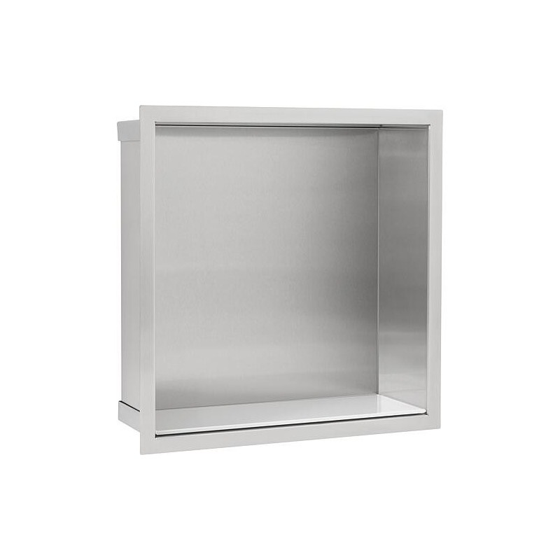 Niche murale lxhxp: 324x324x150 mm paroi arrière inox