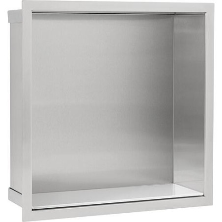 Niche murale lxhxp: 324x324x150 mm paroi arrière inox