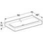 Vasque Geberit iCon 900x160x485 mm