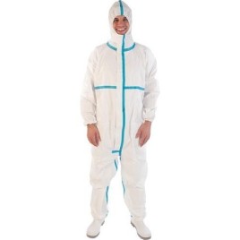 Combinaison Mikro Plus , blanc, taille XL, 1 pièce