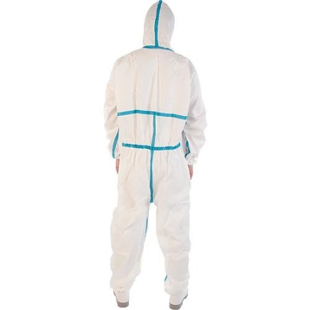 Combinaison Mikro Plus , blanc, taille XL, 1 pièce