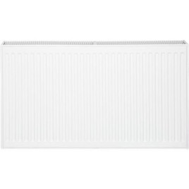 Radiateur profilé PLATTELLA V6 L raccordement standard 6-raccprds. Type 22/900/900. couleur blanc RAL 9016