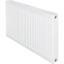 Radiateur profilé PLATTELLA V6 L raccordement standard 6-raccprds. Type 22/900/900. couleur blanc RAL 9016