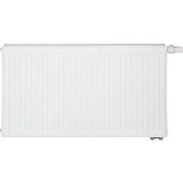 Radiateur profilé PLATTELLA V6 L raccordement standard 6-voies, type 33/600/900, couleur blanc RAL 9016