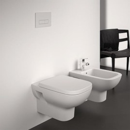 Bidet mural Ideal Standard i.Life lxhxp: 355x300x540 mm céramique blanc