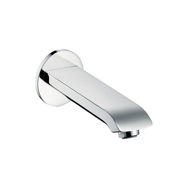 Bec déverseur de baignoire Hansgrohe Metris DN20 saillie 165 mm chrome