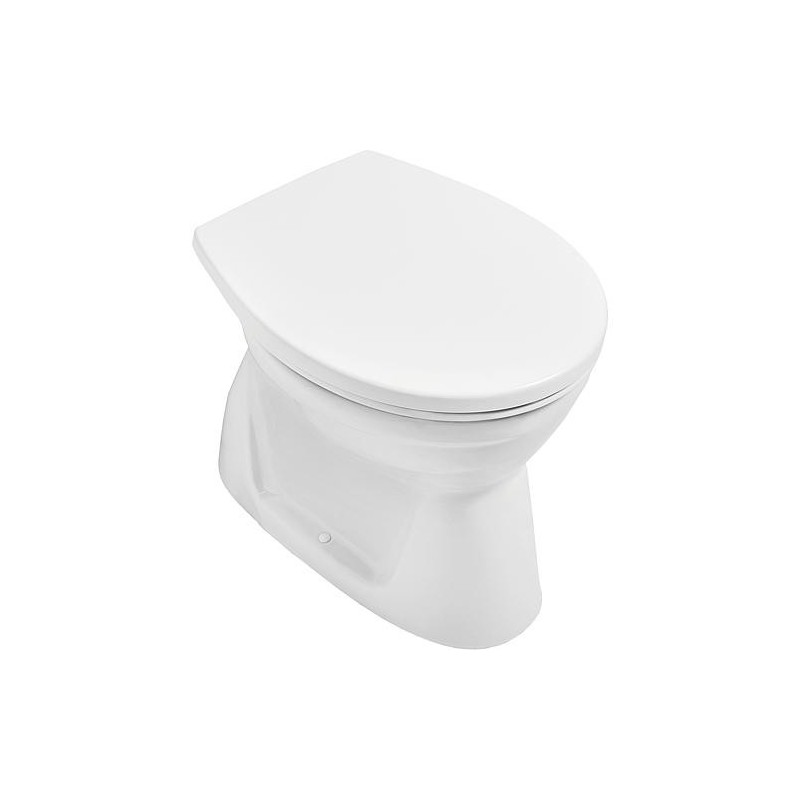 WC suspendu Villeroy & Boch NEWO sans rebord, sortie verticale