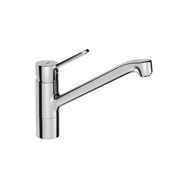 Mitigeur d’évier Hansa Hansaprimo basse pression tube CU bec pivotant saillie 210 mm chrome